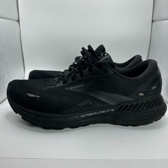 Brooks‎ Adrenaline GTS 23 Shoes Mens Size 10.5 D Black Running Cushioned main image 10